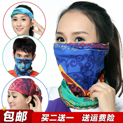 夏季户外骑行必备 魔术头巾的多功能防晒攻略